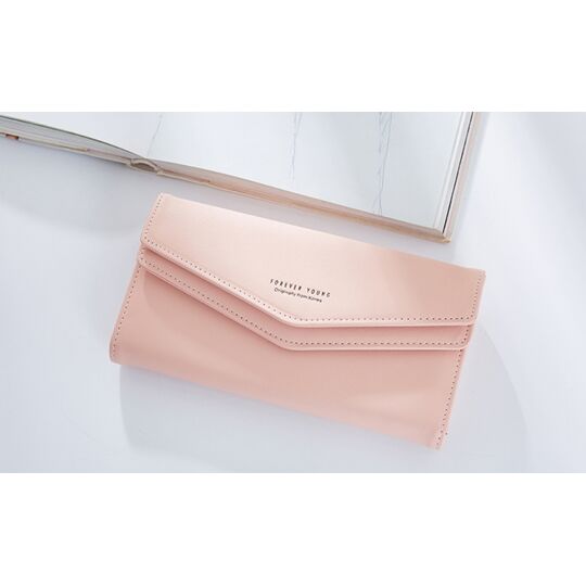 Жіночий гаманець WEICHEN, рожевий П2228 Жіночий гаманець WEICHEN, рожевий П2228