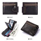 Чоловічий гаманець KAVIS, чорний П2240