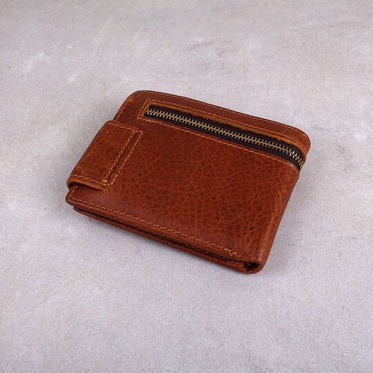 Чоловічий гаманець KAVIS, коричневий П2241