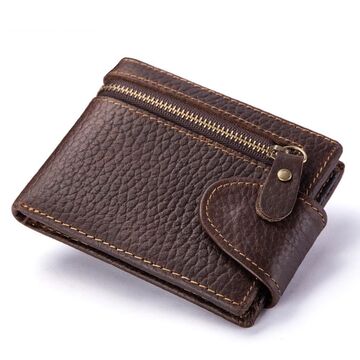 Чоловічий гаманець KAVIS, коричневий П2242