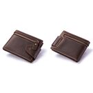 Мужской кошелек KAVIS, коричневый П2242 Мужской кошелек KAVIS, коричневый П2242