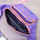 Женская поясная сумка, бананка, фиолетовая П2245