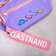 Женская поясная сумка, бананка, фиолетовая П2245