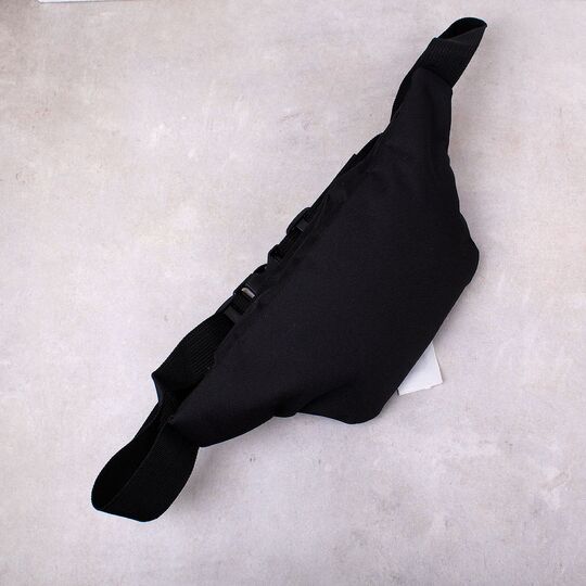 Жіноча поясна сумка, бананка, чорна П2246