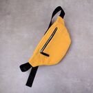 Жіноча бананка, сумка, жовта П2248