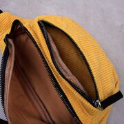 Женская бананка, сумка, желтая П2248