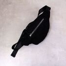 Женская бананка, сумка, черная П2252