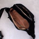 Женская бананка, сумка, черная П2252