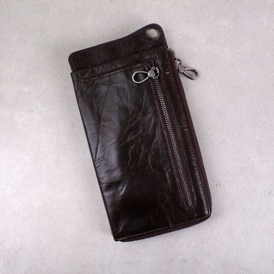 Чоловіче портмоне Contact’S, коричневий П2253