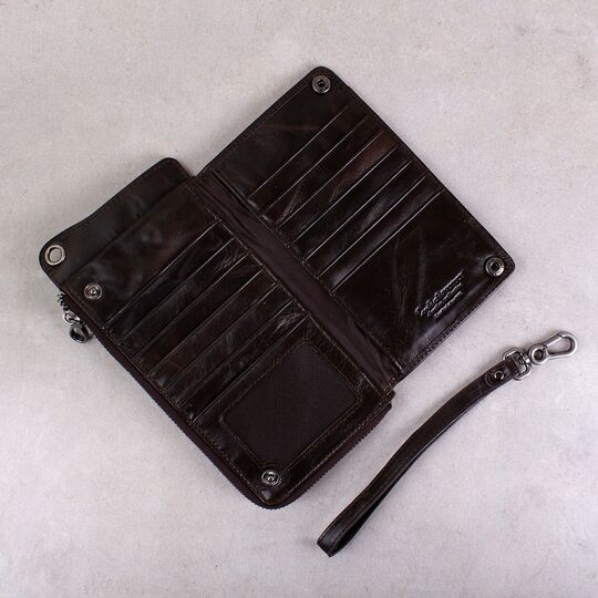 Чоловіче портмоне Contact’S, коричневий П2253