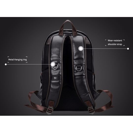 Мужской рюкзак LIELANG, черный П0128