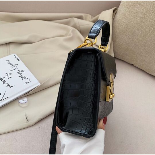 Женская сумка клатч, черная П2255