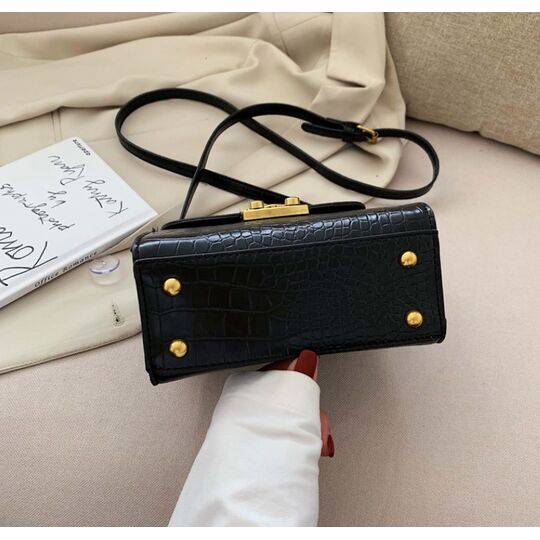 Женская сумка клатч, черная П2255