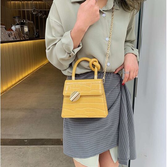 Сумка женская, желтая П2256