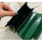 Сумка жіноча, зелена П2258