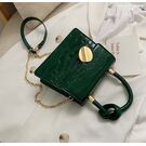 Сумка жіноча, зелена П2258