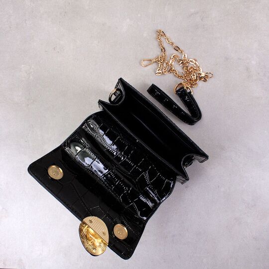 Сумка жіноча, чорна П2259