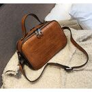 Женская сумочка на плечо, коричневая П2260