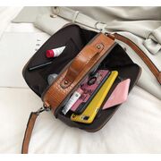 Женская сумочка на плечо, коричневая П2260