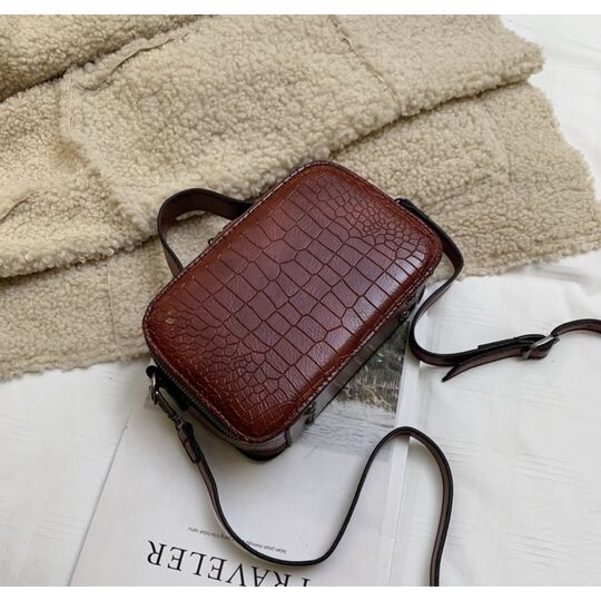 Женская сумочка на плечо, красная П2261