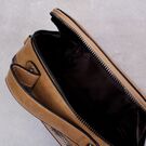 Женская сумочка на плечо, коричневая П2262