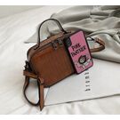 Жіноча сумочка на плече, чорна П2264