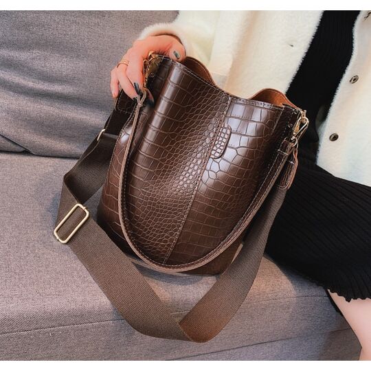 Женская сумка, коричневая П2272