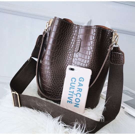 Женская сумка, коричневая П2272