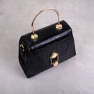 Жіноча сумка клатч, чорна П2277