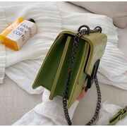 Женская сумка клатч, зеленая П2280