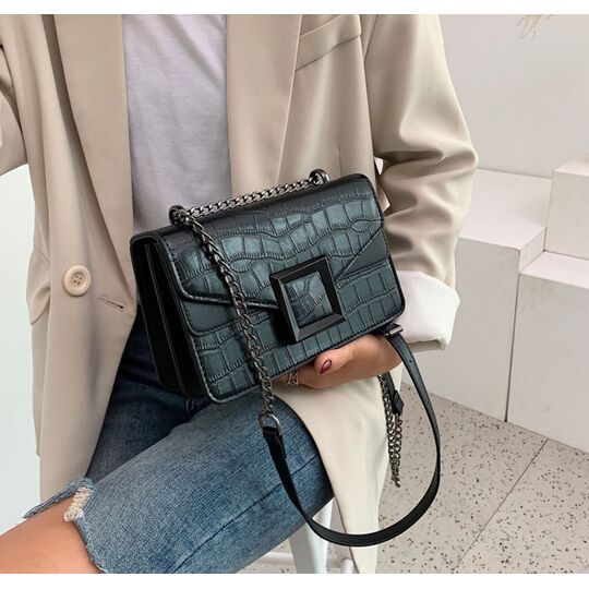 Жіноча сумка клатч, чорна П2281