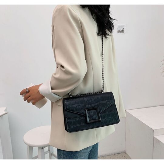 Жіноча сумка клатч, чорна П2281