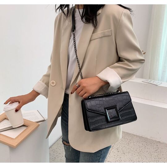 Жіноча сумка клатч, чорна П2281