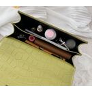 Женская сумка клатч, бежевая П2282