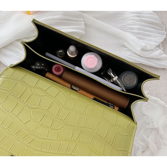 Женская сумка клатч, бежевая П2282