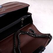 Женская сумка клатч, коричневая П2283