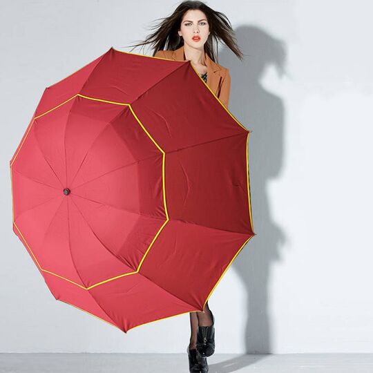 Зонтик красный П0131