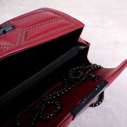 Жіноча сумка клатч, червона П2284