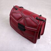 Женская сумка клатч, красная П2284