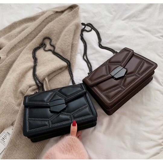 Женская сумка клатч, черная П2286