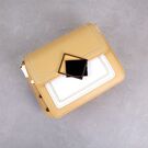 Жіноча сумка клатч, жовта П2287