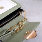 Жіноча сумка клатч, зелена П2289