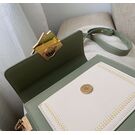 Женская сумка клатч, черная П2290