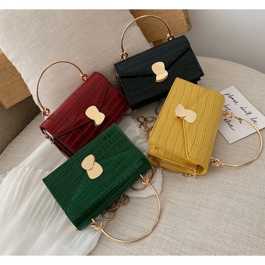 Жіноча сумка клатч, зелена П2296