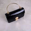 Жіноча сумка клатч, чорна П2297