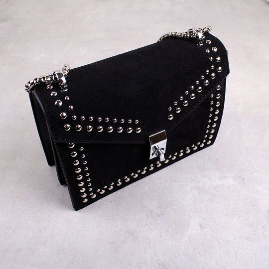 Жіноча сумка клатч, чорна П2301