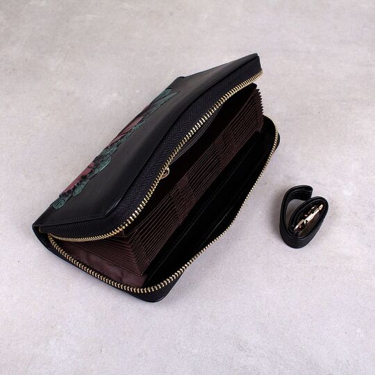 Женский кошелек, красный П2302