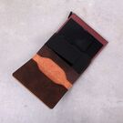 Візитниця RFID, коричнева П2312