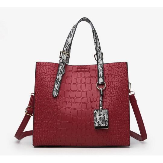 Женская сумка FUNMARDI, красная П2317