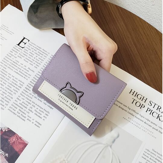 Женский кошелек, фиолетовый П2325